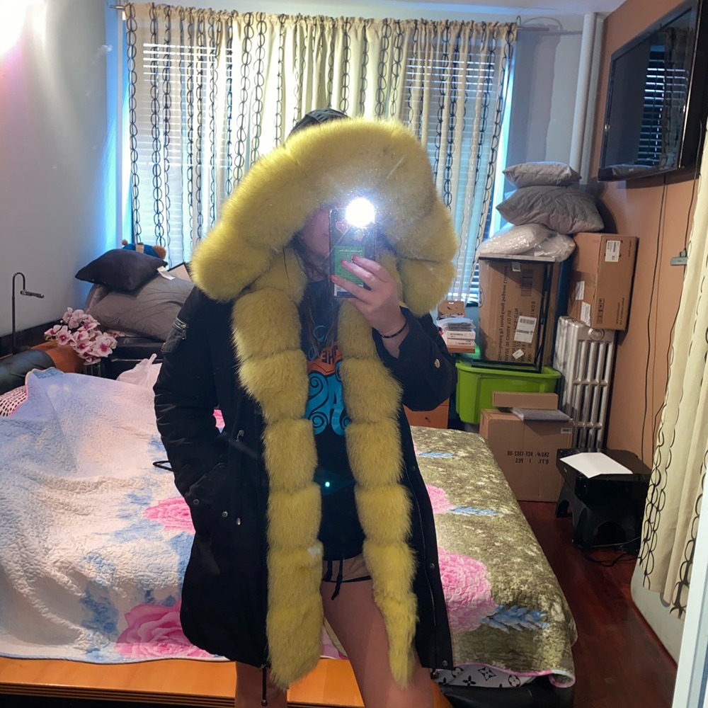 Fur coat